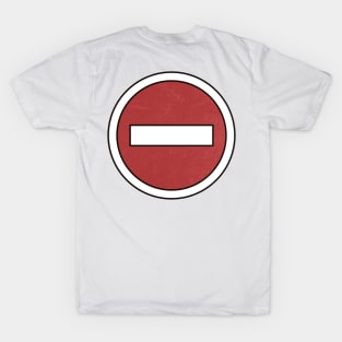 Parasyte Shinichi Izumi - No Entry T-Shirt